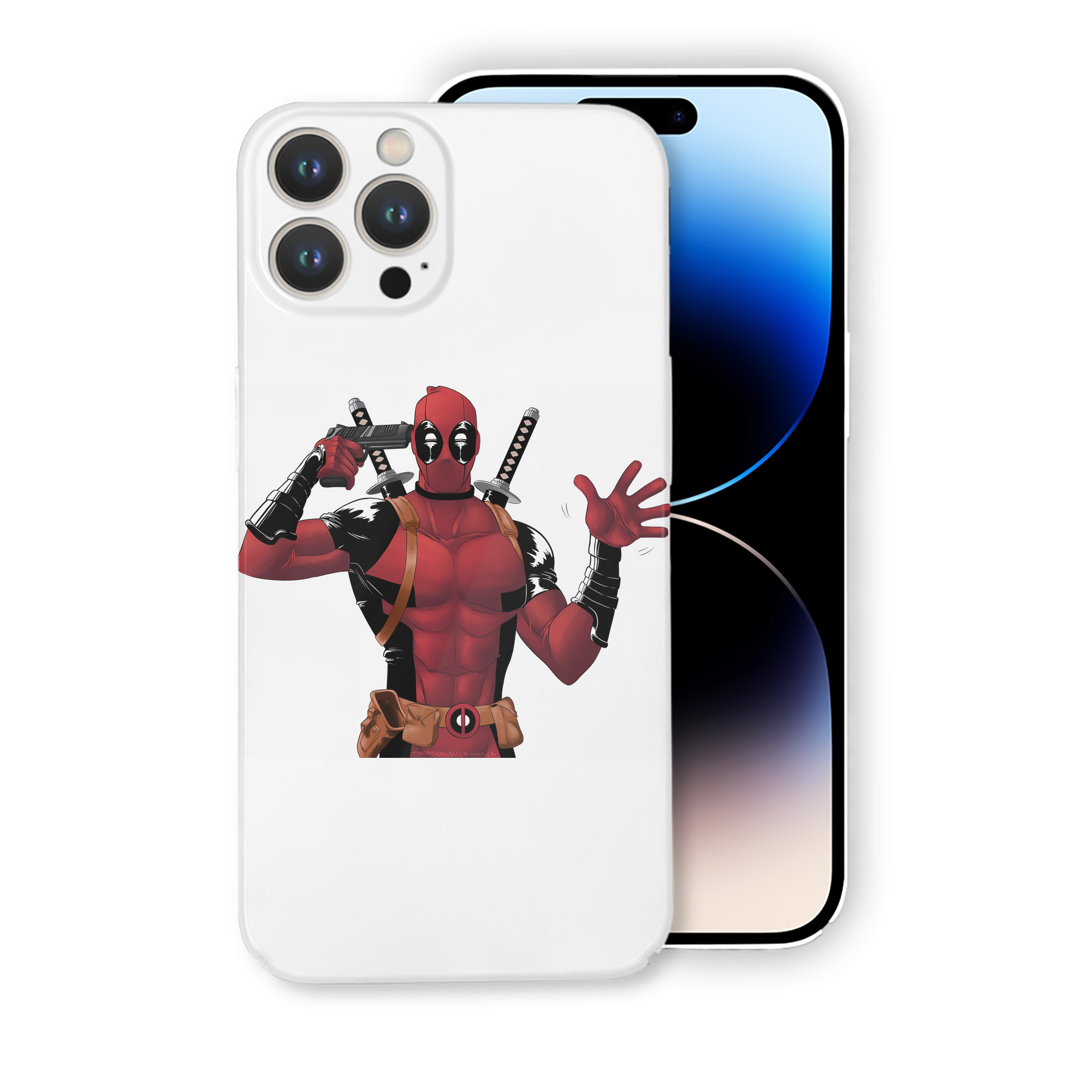 （画像用） Deadpool デッドプール 【iPhone 14シリーズ対応】ハードケース